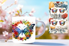 Upgrade Mugs with Vibrant 3D Butterflies Product Image 1
