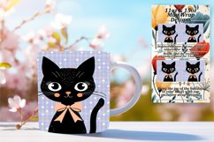 Sweet Kitten Mug Wrap for 11oz/15oz PNG Product Image 1