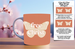 Graceful 11oz Mug Wrap Png Design , Religious Product Image 1