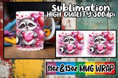 Happy vibes 11oz 15oz sublimation wrap, Valentines Product Image 1