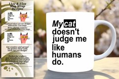 Purr-sonal Inspirations: Cat Mug Wrap Product Image 2