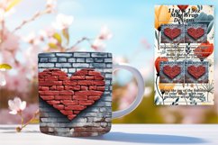 3D Heart Mug Charm Wrap Product Image 1