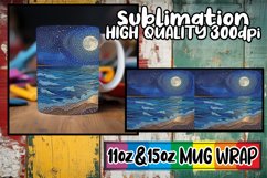 Nature-Inspired Mug Wrap Sublimation 11oz 15oz Product Image 1