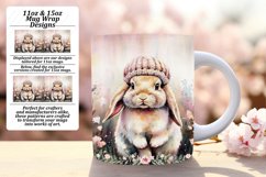 Charming 11oz Mug Wrap Png Template , Animals Product Image 1