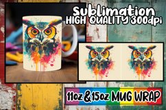 15x Vintage Animal Mug Wrap Bundle 11oz/15oz PNG, Retr Product Image 2