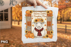 Autumn Leavers &amp; Pumpkins Sublimation - Halloween PNG Design Product Image 1