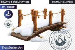 Watercolor Winter Landscapes and Snowy Cabin Illustrations Product Image 1