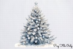 Silver Christmas Clipart Sublimation PNG Product Image 1