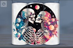4 Skeleton Lovers Tumbler Wrap Sublimations, 20 oz Product Image 5