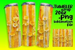 Colorful Bloom 20oz Tumbler Designs Product Image 1