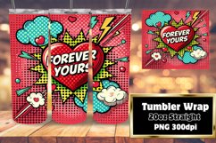 High-Quality Tumbler PNG , 3D Heart Product Image 1