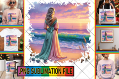 Joyful Sublimation TSHIRT Art, Women Product Image 1