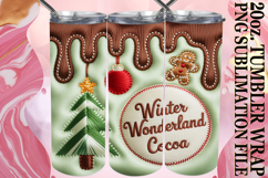 Bright journeys 20oz tumbler wrap, Holiday Product Image 1