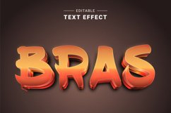 Editable Text Effect for Illustrator. Vector Graphic styles Product Image 1