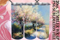 Sublimation Serenade with Abstract Trees Product Image 1