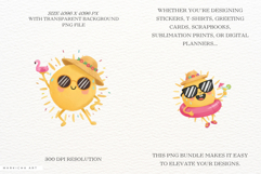 Cute Summer Sun Clipart Product Image 2