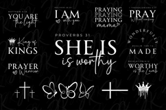 MEGA Christian Quotes PNG Bundle Vol 2 | Bible Verse Designs Product Image 4