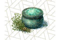 Enchanted Garden Healers Clipart PNG, Animal Plant Png Product Image 5
