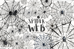 Gothic Spider Web Clipart Product Image 1