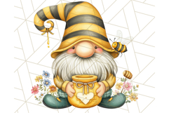 Summer Garden Gnomes Clipart PNG, Summer Country Gnomes Png Product Image 5