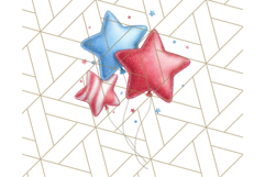 Patriotic Accessories Clipart PNG for 4th of July Product Image 5