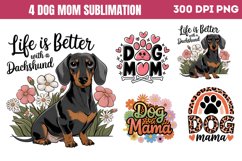 Dog Mom Sublimation PNG Product Image 1