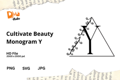Cultivate Beauty Monogram Product Image 1