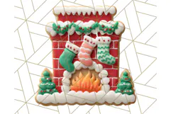 Christmas Cookies Clipart PNG Festive Treats Product Image 5