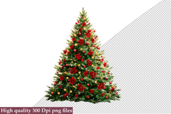 Christmas Tree Clipart PNG Product Image 1