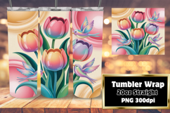 EXCLUSIVE 20oz Tumbler Design , Birds Product Image 1