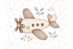 Kid’s Toy Clipart, Nursery Decor Png, Trucks, Rockets, Cars Product Image 5