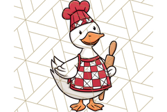 Goose Occupation Clipart PNG, Cute Job-Themed Graphics Product Image 5