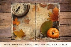 Printable Junk Journal Pages fall autumn 23 Product Image 1