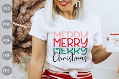 Merry Christmas - Winter quote SVG Design Product Image 1