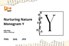 Nurturing Nature Monogram Product Image 1