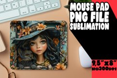 Halloween 3D Patterns Mouse Pad Design Keychain Autumn Art Product Image 1