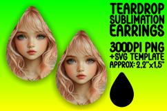 Unique Teardrop Design for Earrings , Fairy Product Image 1
