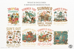 Vintage Beach Designs Png Product Image 5
