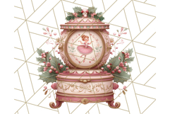 Nutcracker Ballet Clipart, Holiday Ballerina PNG Art Product Image 5