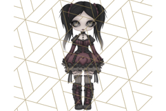 Gothic Halloween Clipart Dark Aesthetic PNG, Halloween Png Product Image 5