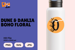 Dune &amp; Dahlia Boho Floral Monogram Product Image 1