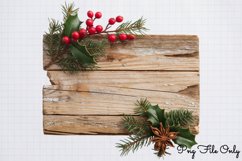 Rustic Christmas Sublimation Clipart PNG Product Image 1