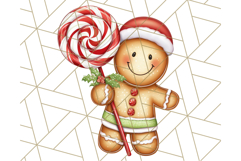 Peppermint Candy Cane Clipart PNG, Christmas Sweet Street Product Image 5