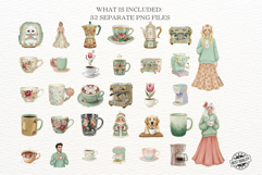 Spring Coffee Break Clipart Product Image 3