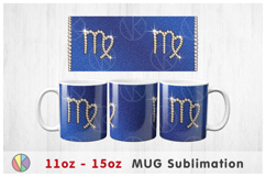 Virgo Zodiac Sign - 11oz-15oz Coffee Mug. Product Image 2