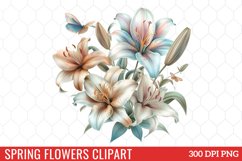 Spring Flowers Clipart Product Image 1