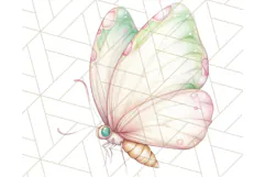 Pastel Fairies and Butterflies PNG, Spring Fantasy Clipart Product Image 5