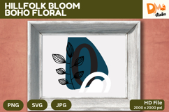 Hillfolk Bloom Boho Floral Monogram Product Image 1