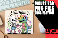 PLAYFUL MOUSE PAD DESIGN MAGIC, Funny Skeleton Product Image 1