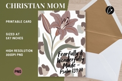 Christian Mother's Day Card | Bible Verse Printable Product Image 1